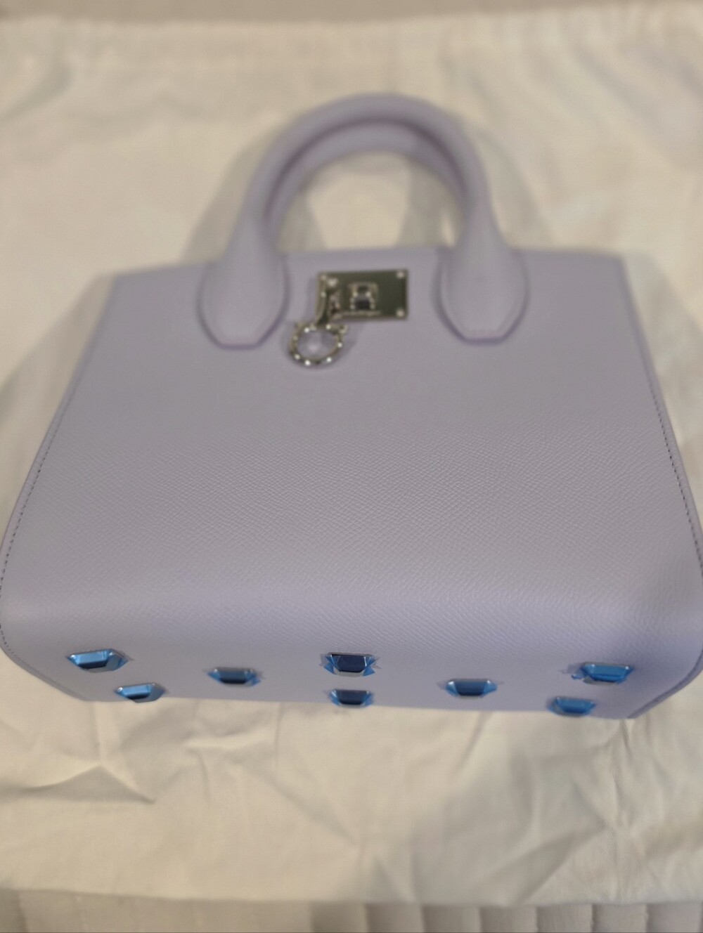 NWT Salvatore Ferragamo Small Studio Box Bag - Picture 2 of 12